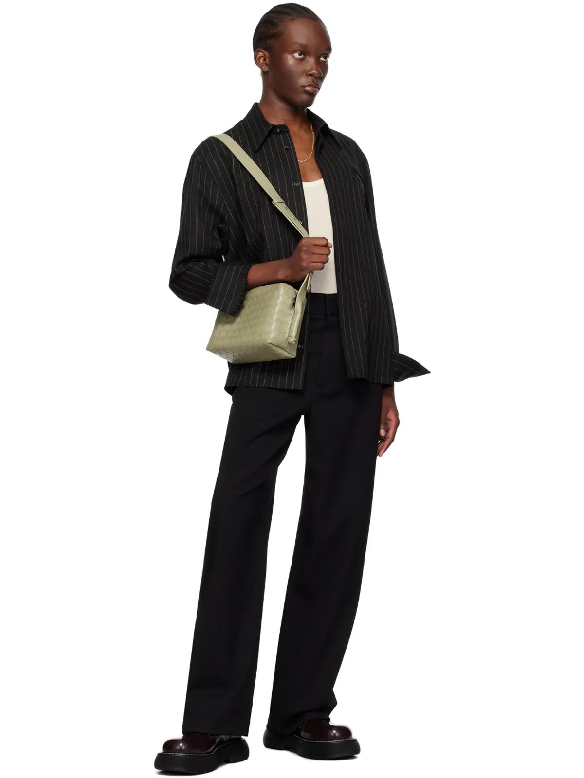 Bottega Veneta スモール Loop メッセンジャーバッグ - 画像4