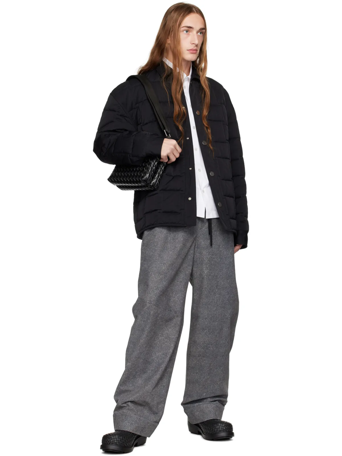 Bottega Veneta Intrecciato コンバーチブル ポーチ - 画像4