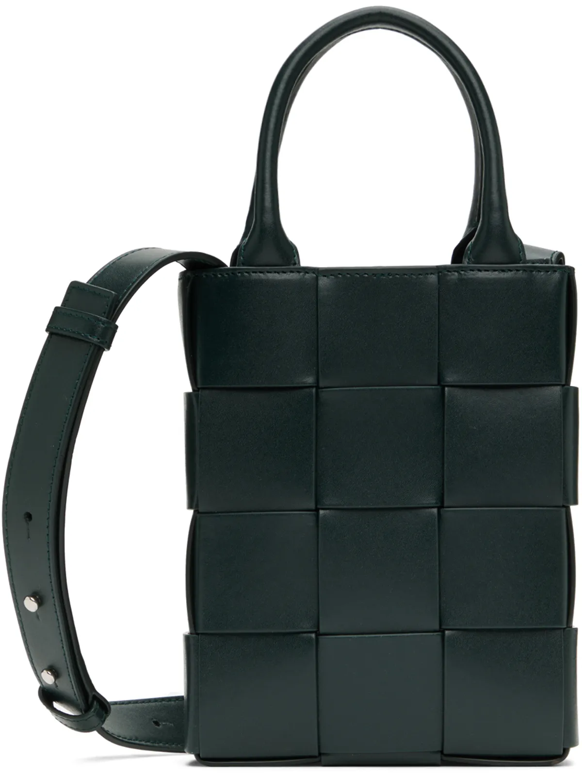 Bottega Veneta ミニ Cassette トートバッグ - 画像1