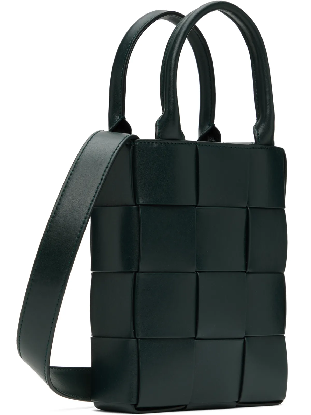 Bottega Veneta ミニ Cassette トートバッグ - 画像3