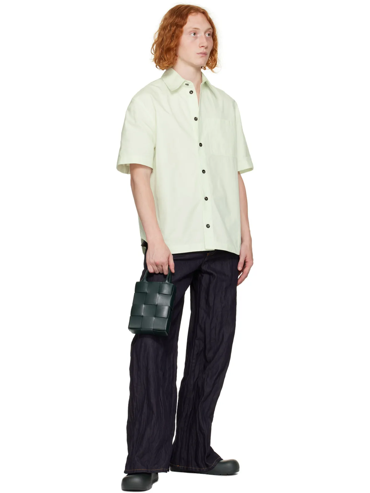 Bottega Veneta ミニ Cassette トートバッグ - 画像4