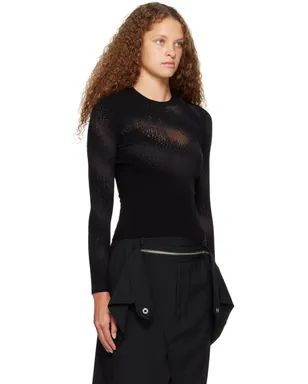 Dion Lee Burn Out 長袖Tシャツ - サムネイル2