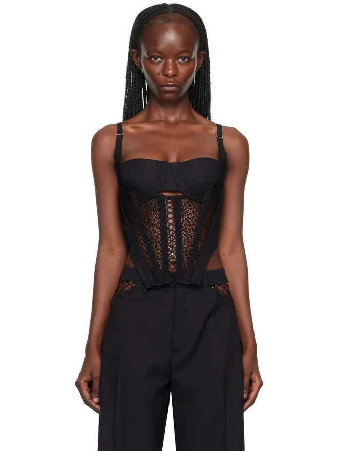 Dion Lee Dion Lee レースアップ ビスチェの商品画像