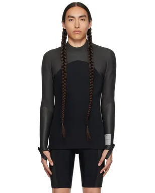Dion Lee SSENSE限定 Haydenshapes by Dion Leeエディション ブラック＆グレー スイムウェア - サムネイル1