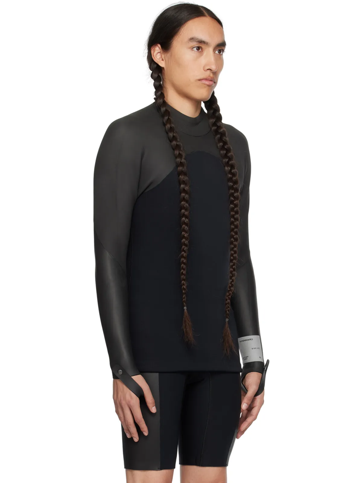 Dion Lee SSENSE限定 Haydenshapes by Dion Leeエディション ブラック＆グレー スイムウェア - 画像2
