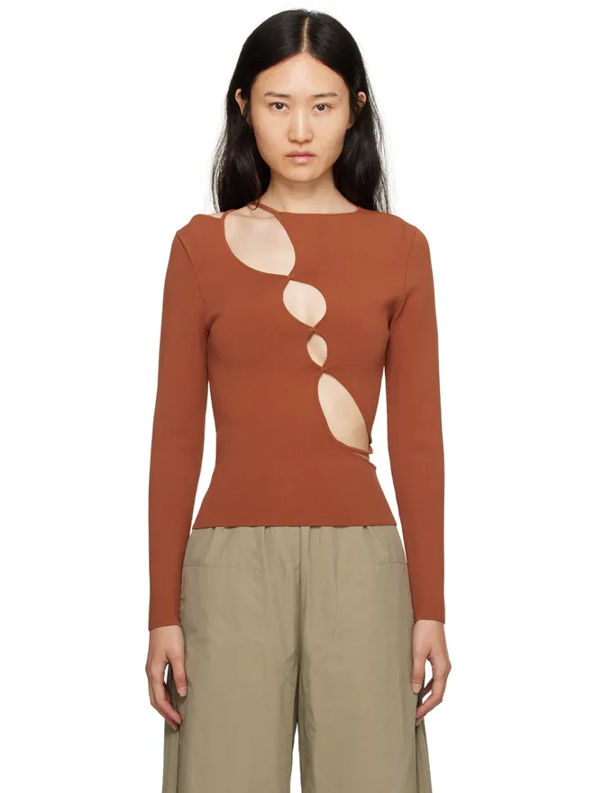 Paris Georgia Paris Georgia Squiggle 長袖トップスの商品画像