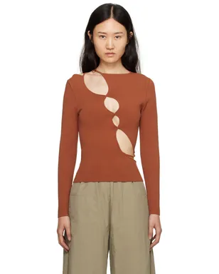 Paris Georgia Squiggle 長袖トップス - サムネイル1
