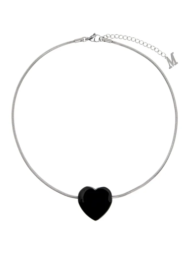 Marland Backus Marland Backus シルバー Heart Of Stone ネックレスの商品画像