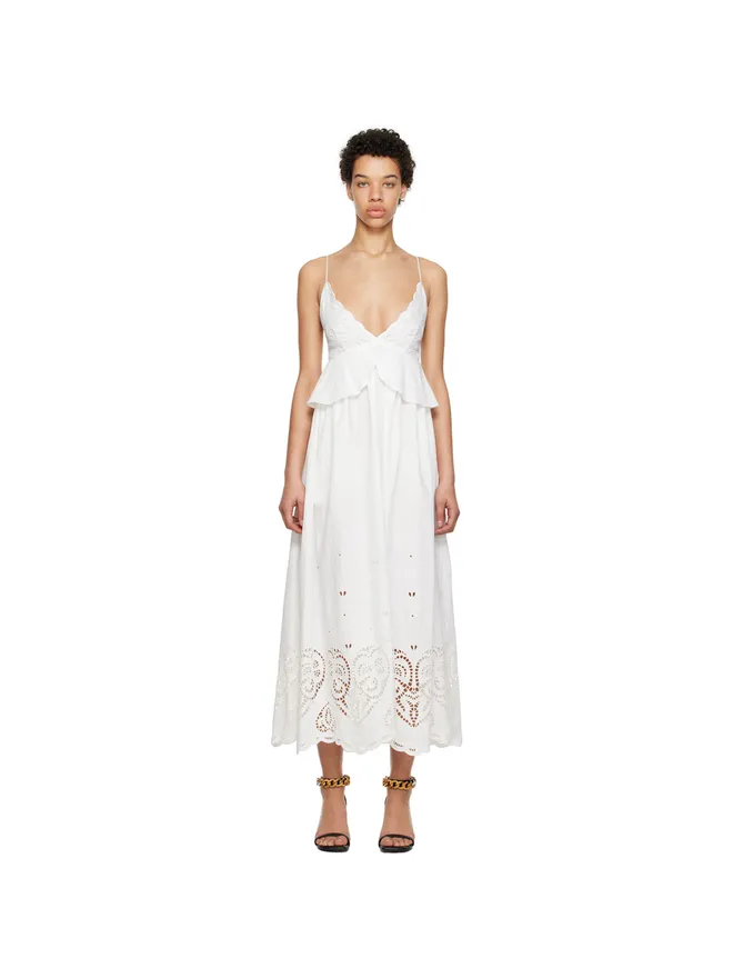 Stella McCartney Stella McCartney Vネック マキシドレスの商品画像