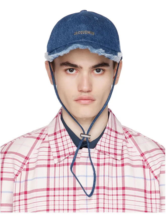 JACQUEMUS JACQUEMUS Le Chouchouコレクション ブルー La Casquette Artichaut キャップの商品画像