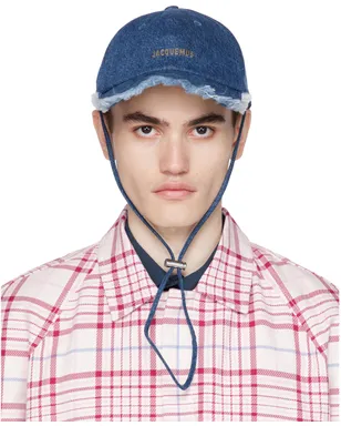 JACQUEMUS Le Chouchouコレクション ブルー La Casquette Artichaut キャップ - サムネイル1