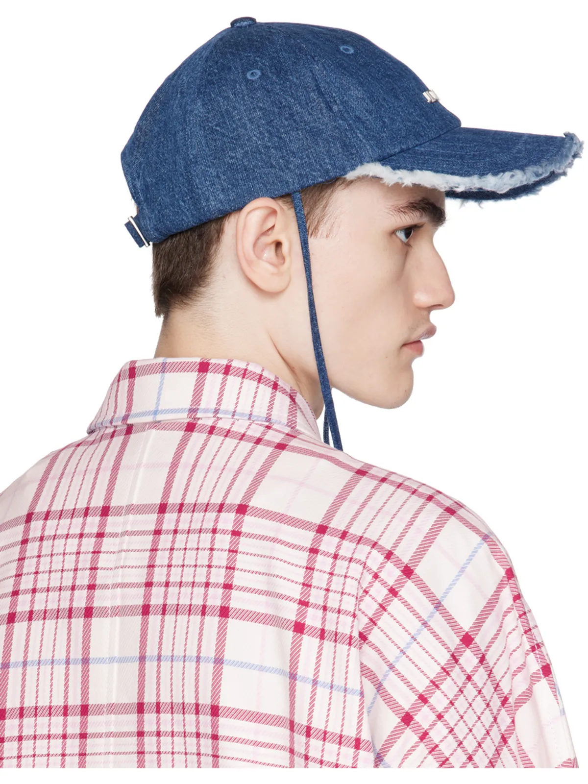JACQUEMUS Le Chouchouコレクション ブルー La Casquette Artichaut キャップ - 画像3