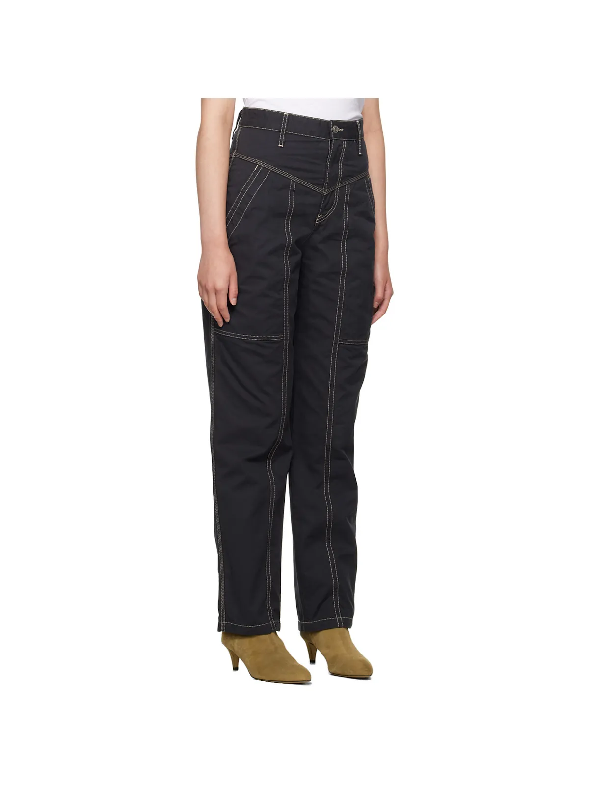 Isabel Marant Etoile Denzel トラウザーズ - 画像2