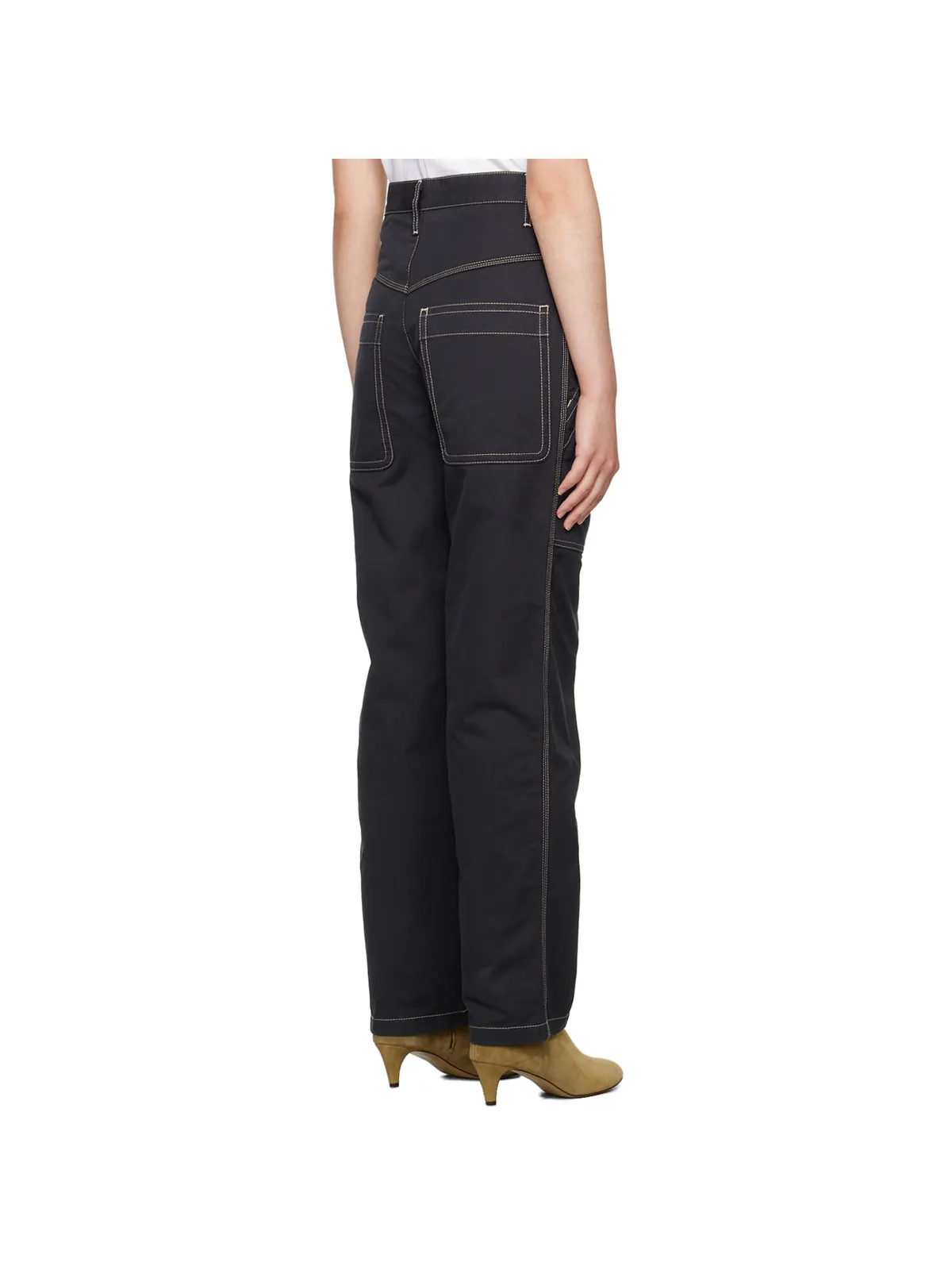 Isabel Marant Etoile Denzel トラウザーズ - 画像3