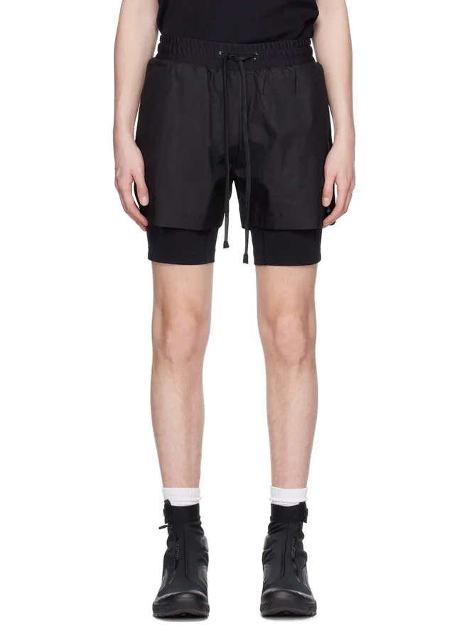 Templa Templa レイヤード トラック ショートパンツの商品画像