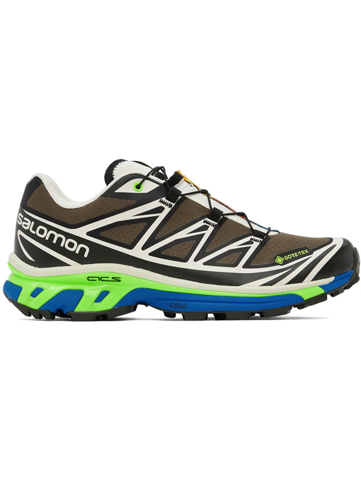Salomon SSENSE XX ブラウン XT-6 GTX スニーカー - 画像1