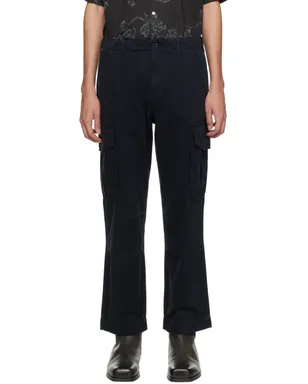 Officine Generale ネイビー Kenny カーゴパンツ - サムネイル1