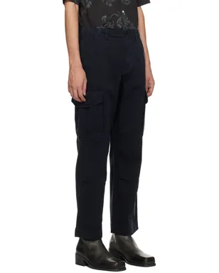 Officine Generale ネイビー Kenny カーゴパンツ - サムネイル2