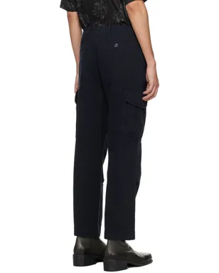 Officine Generale ネイビー Kenny カーゴパンツ - サムネイル3