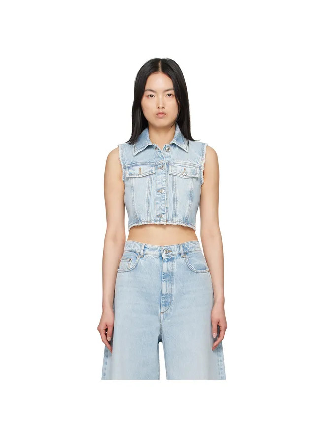 Sportmax Sportmax Scire デニムベストの商品画像