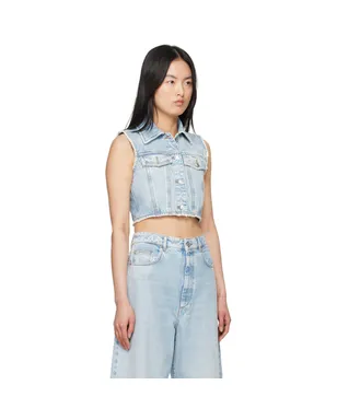Sportmax Scire デニムベスト - サムネイル2