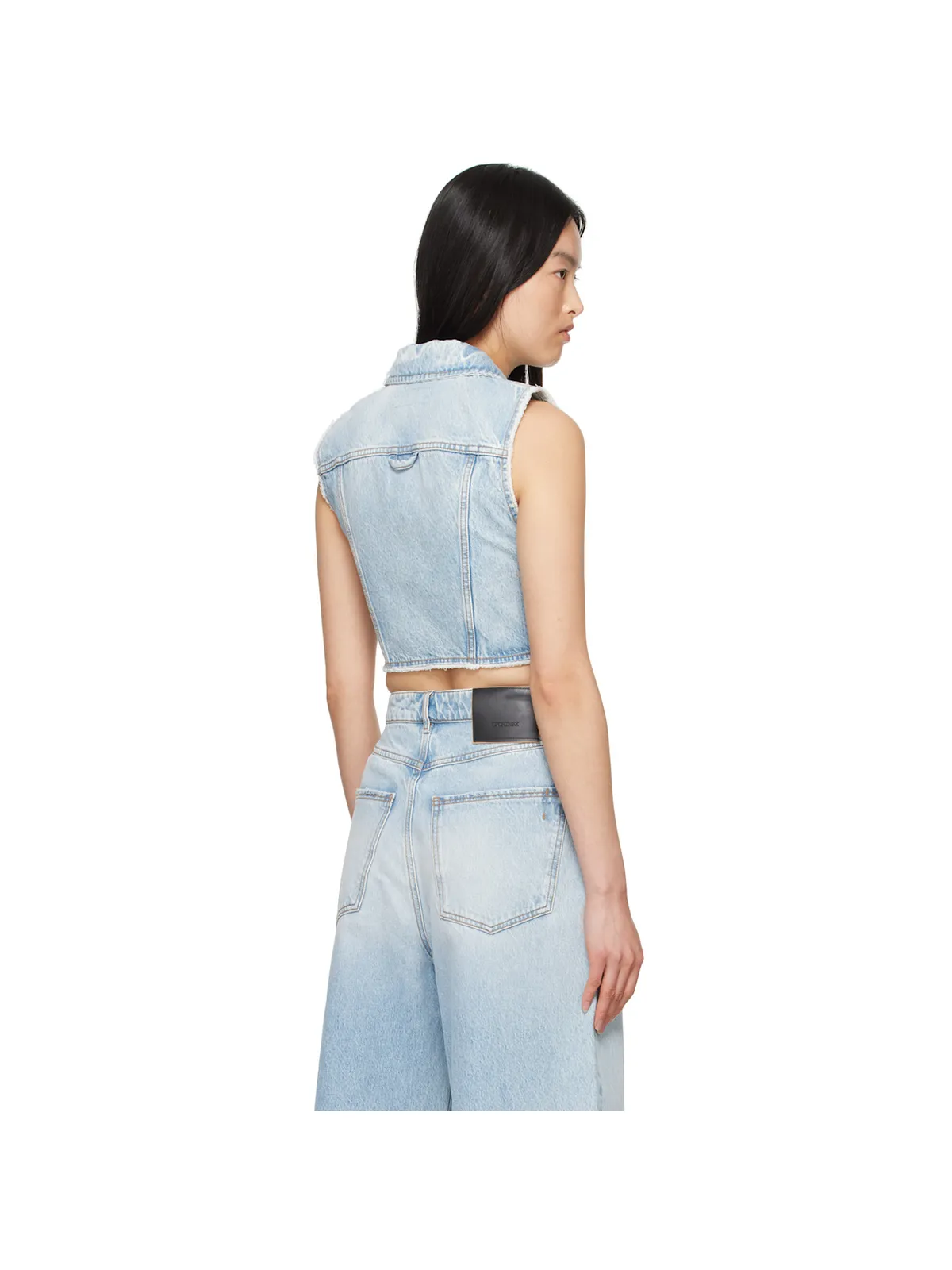 Sportmax Scire デニムベスト - 画像3