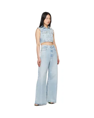 Sportmax Scire デニムベスト - サムネイル4