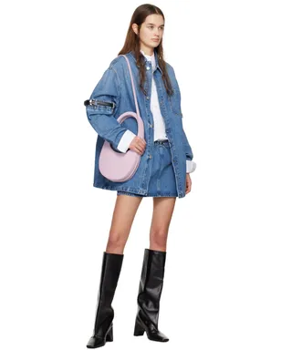 Coperni フェード デニム ミニスカート - サムネイル4