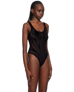 Mugler フロック ボディスーツ - サムネイル4