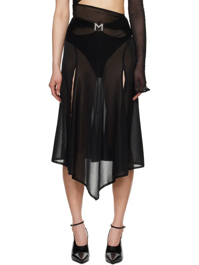 Mugler Mugler M カットアウト ミディアムスカートの商品画像