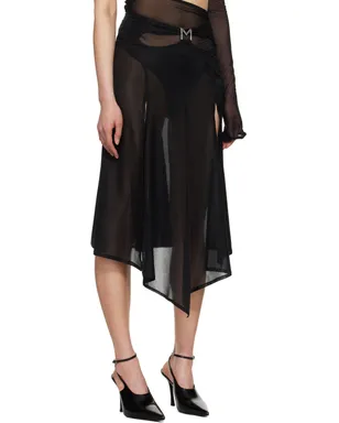 Mugler M カットアウト ミディアムスカート - サムネイル2