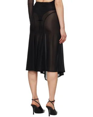 Mugler M カットアウト ミディアムスカート - サムネイル3