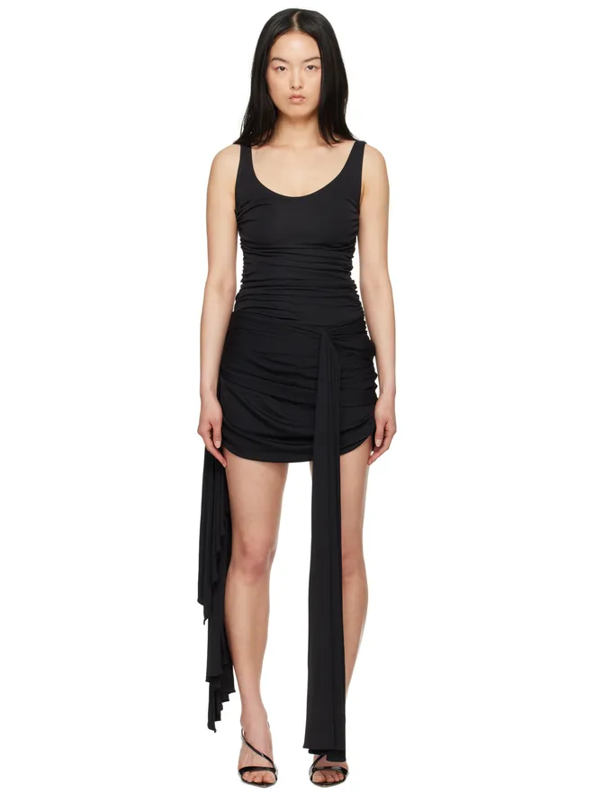 Mugler Mugler ドレープ ミニドレスの商品画像