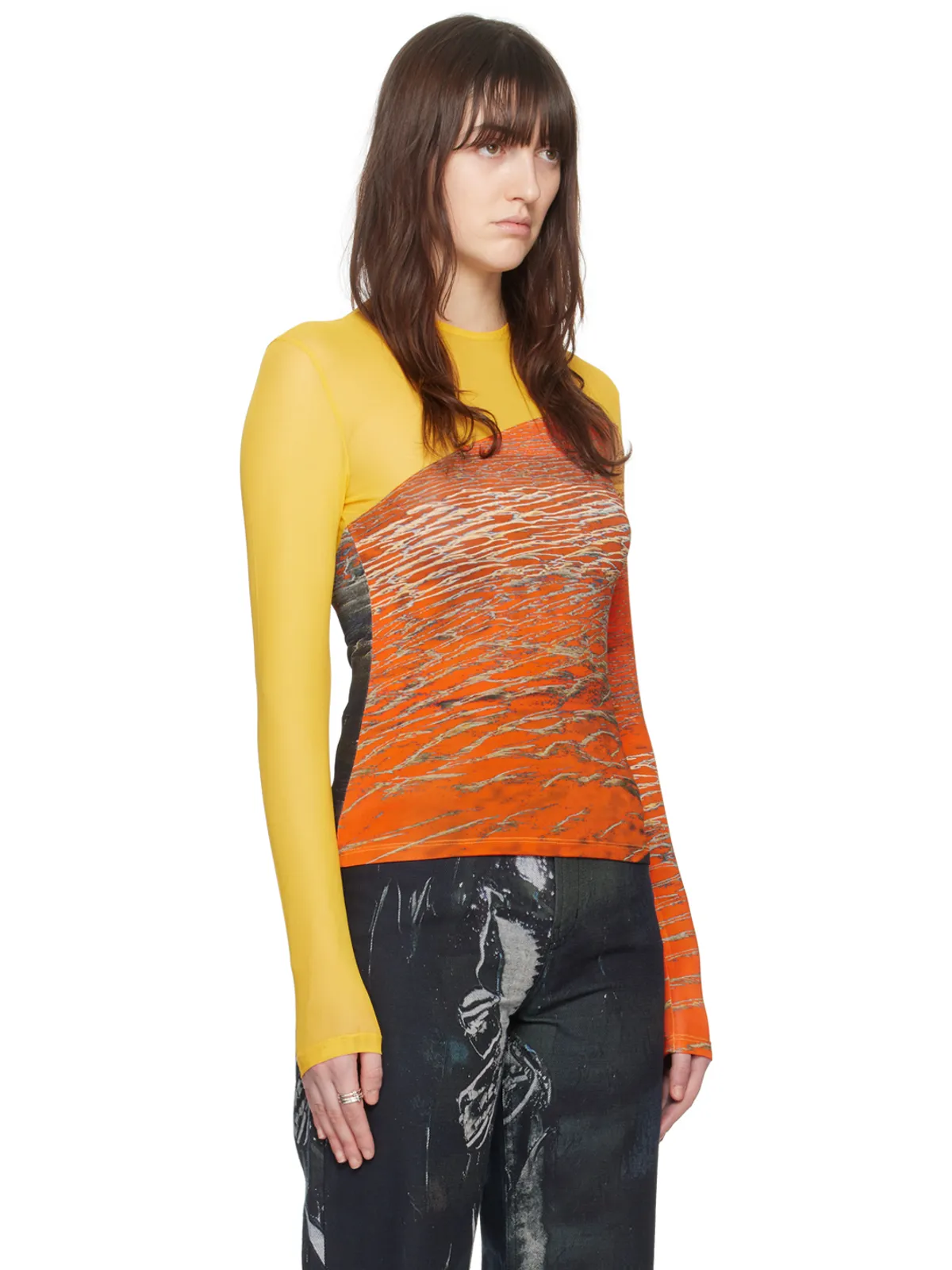 Louisa Ballou Sunset 長袖Tシャツ - 画像2