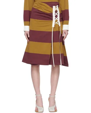 Dries Van Noten レースアップ スカート - サムネイル1