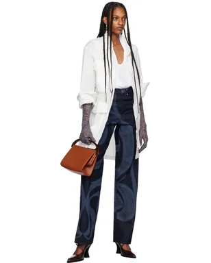 Dries Van Noten オーバーサイズ ミディアムワンピース - サムネイル4