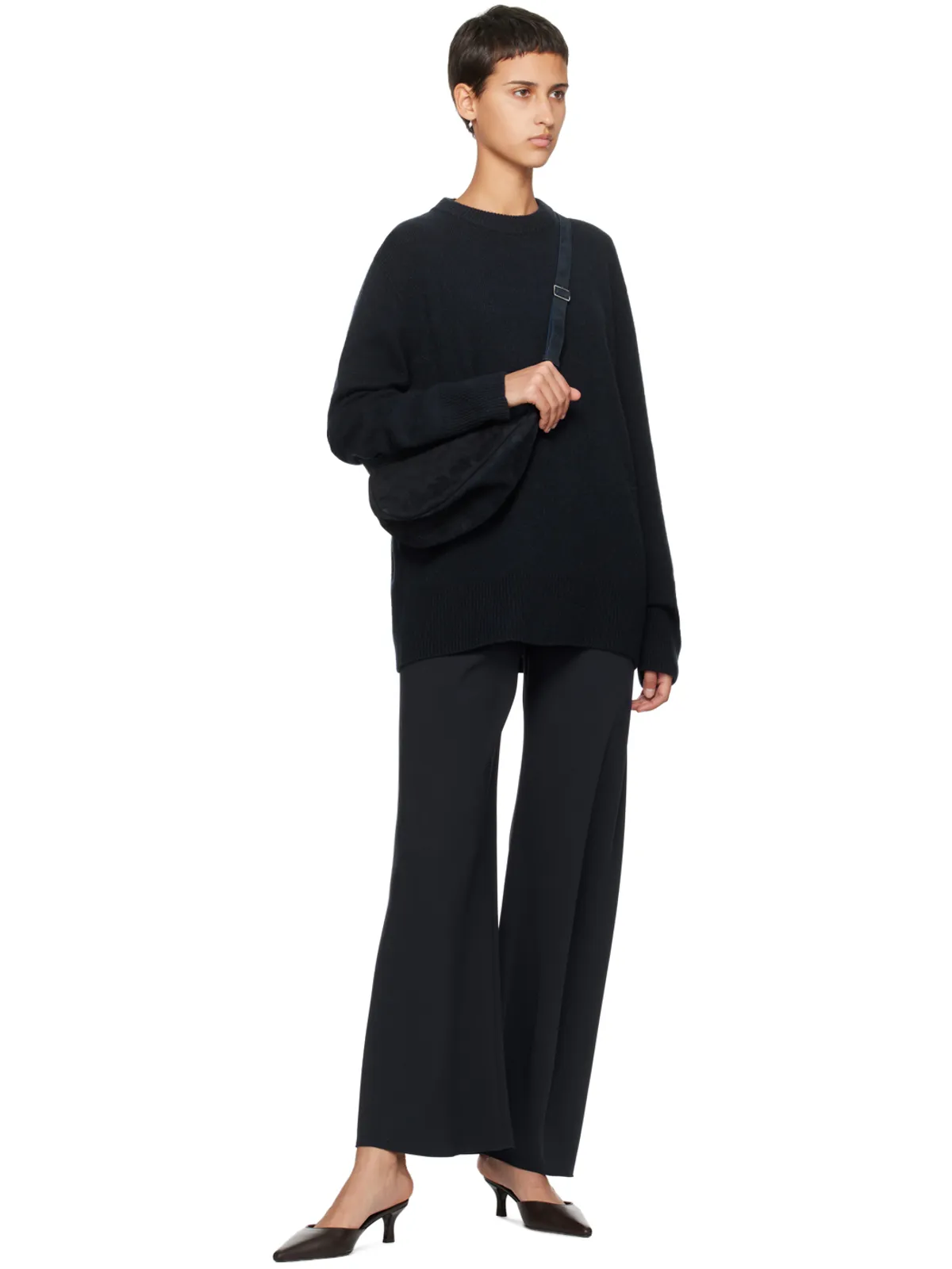 The Row スモール Slouchy Banana バッグ - 画像4