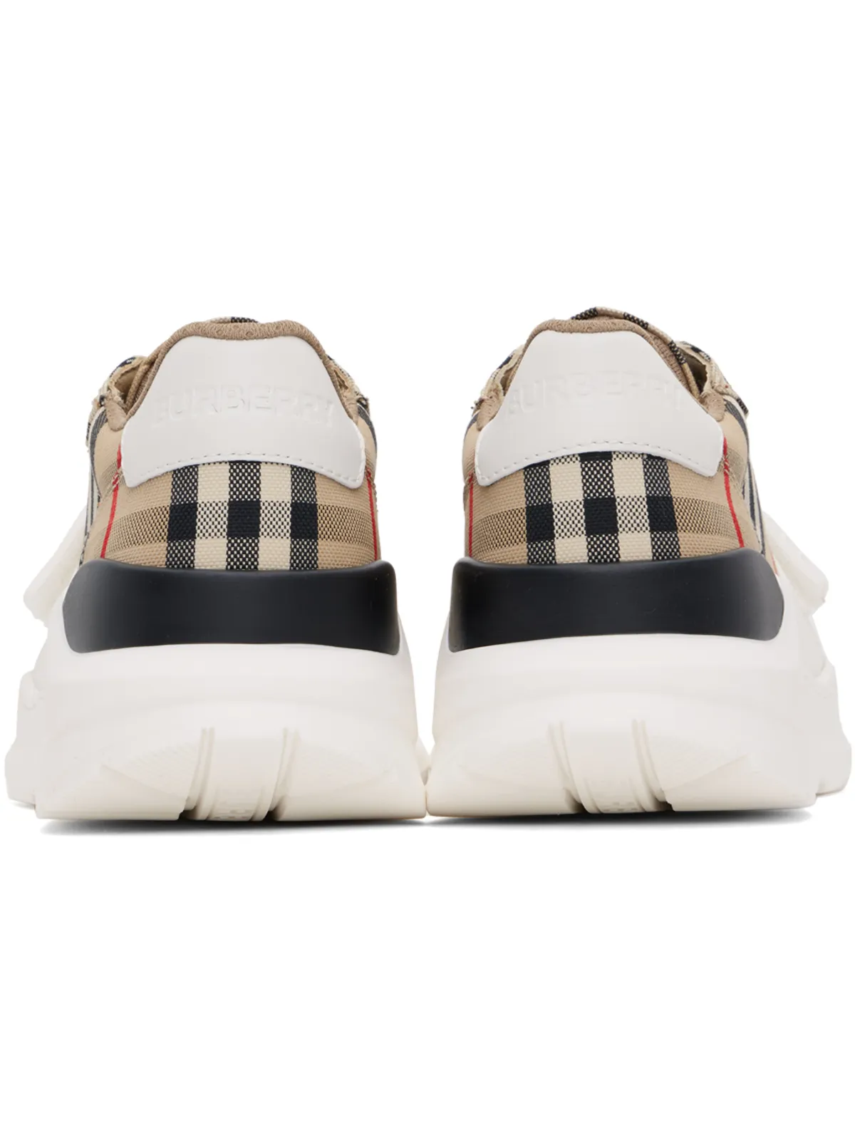 Burberry チェック スニーカー - 画像2