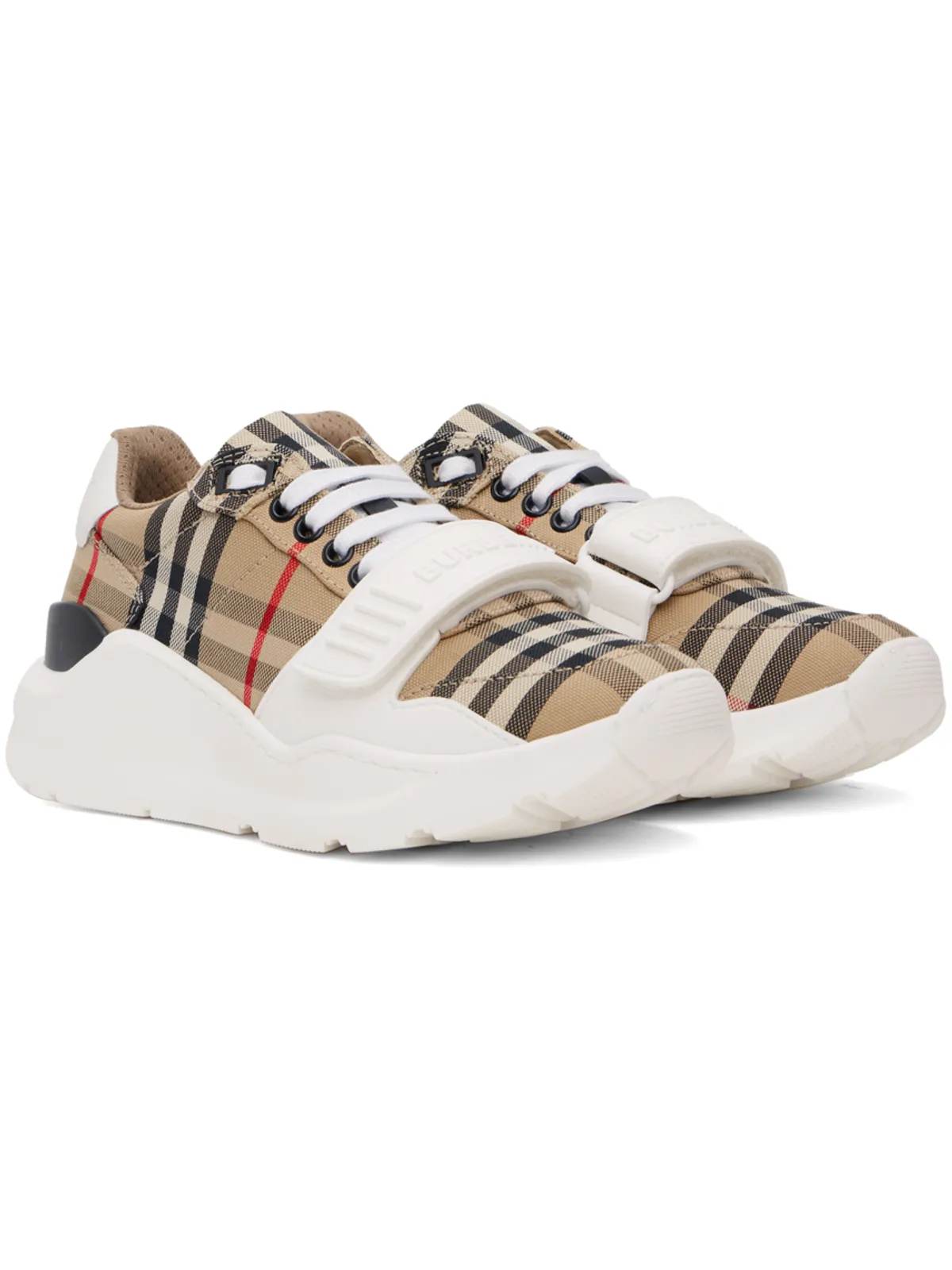 Burberry チェック スニーカー - 画像4