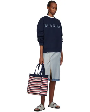 Marni ミディアム ショッピングトート - サムネイル4