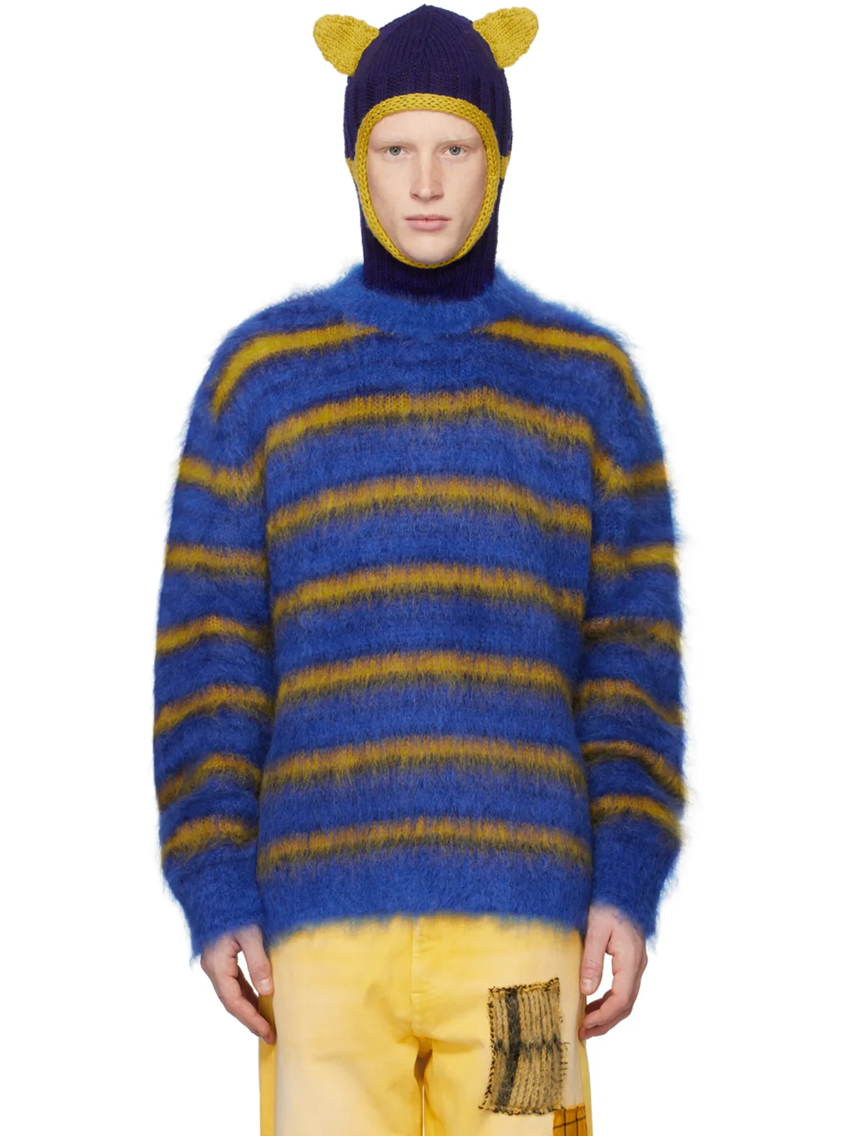 Marni ボーダー プルオーバー - 画像1