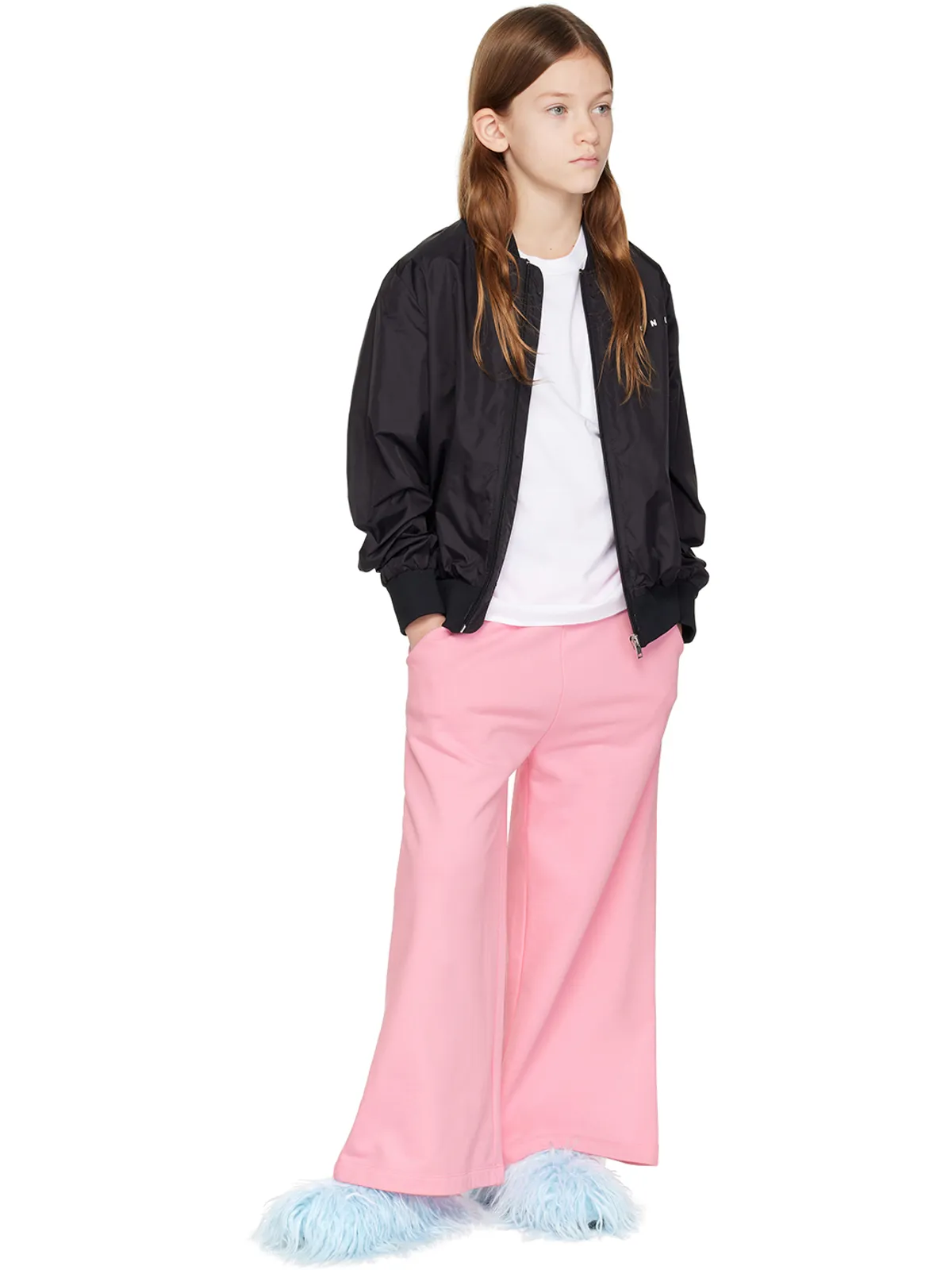 Marni キッズ｜ ドローストリング スウェットパンツ - 画像4