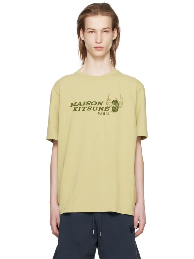 Maison Kitsuné Maison Kitsuné Racing Wheels Tシャツの商品画像