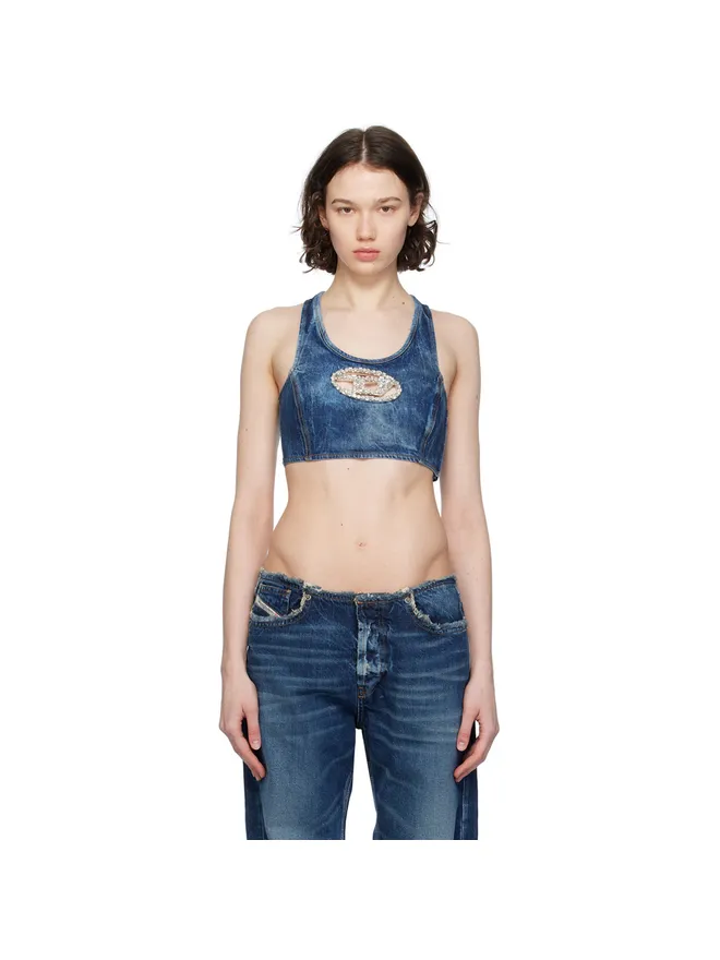 Diesel Diesel De-Top-Fse デニム トップスの商品画像