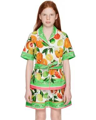 Dolce & Gabbana キッズ｜ ベルト シャツ - サムネイル1