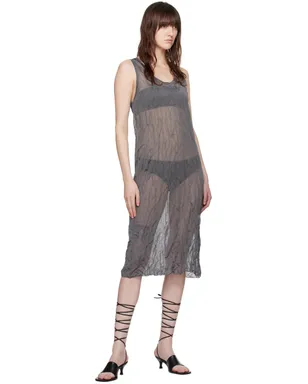 Filippa K クリンクル ミディアムワンピース - サムネイル4
