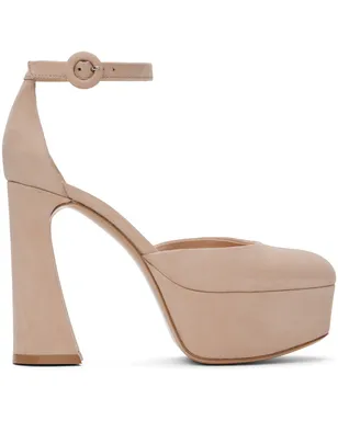 Gianvito Rossi ベージュ Holly D'Orsay ヒール - サムネイル1