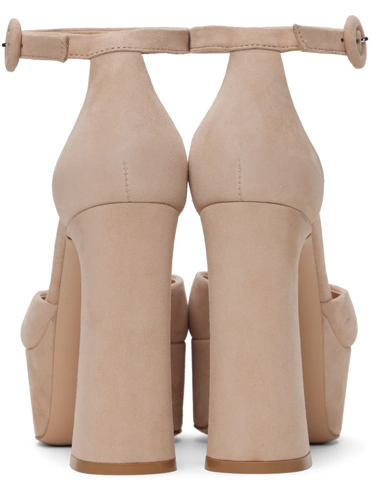 Gianvito Rossi ベージュ Holly D'Orsay ヒール - 画像2