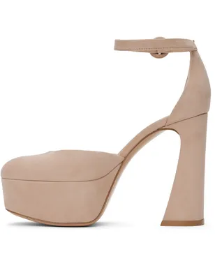 Gianvito Rossi ベージュ Holly D'Orsay ヒール - サムネイル3