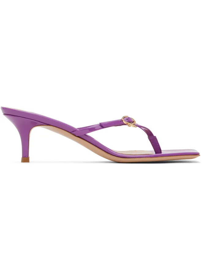 Gianvito Rossi Gianvito Rossi Ribbon Thong 55 ヒールサンダルの商品画像
